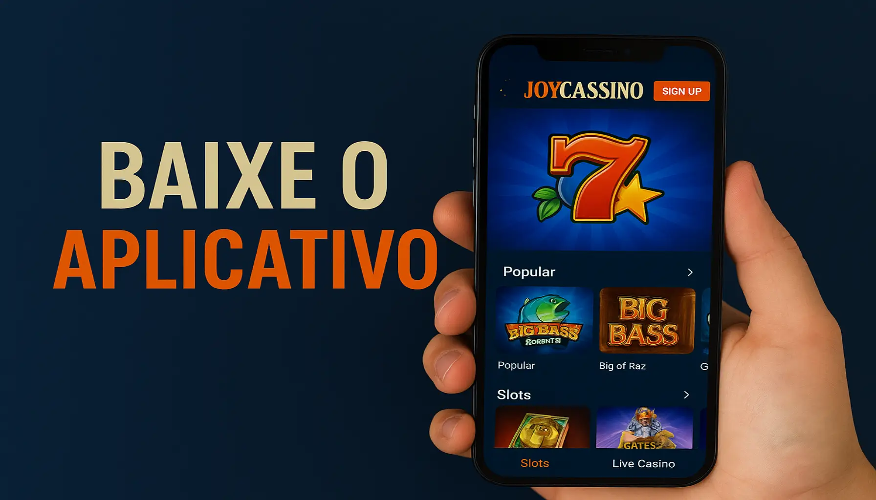 Baixar o JOYCASSINO Cassino App